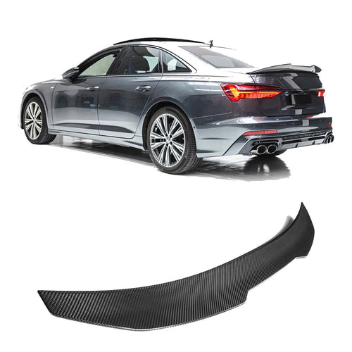 Alerón trasero estilo PSM de fibra de carbono Audi A6 / S6 / RS6 C8 2020+