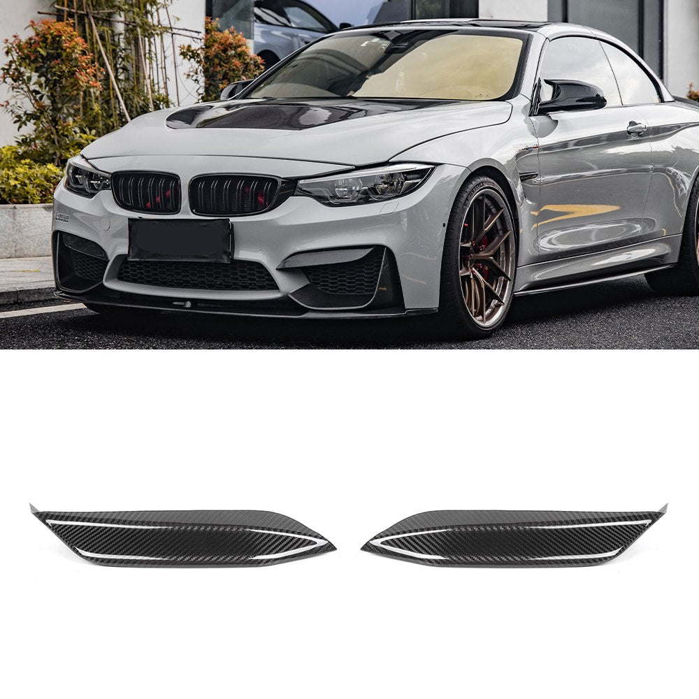 Labio delantero estilo M3 de fibra de carbono BMW Serie 3 F80 F82 (M3/M4)