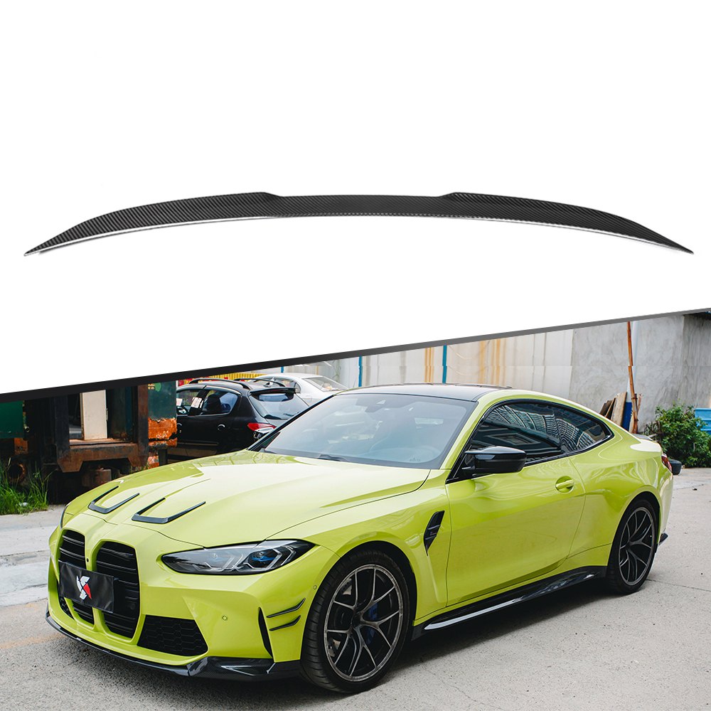 Alerón trasero estilo M4 de fibra de carbono BMW Serie 3 G20 G80 (M3) 2020+