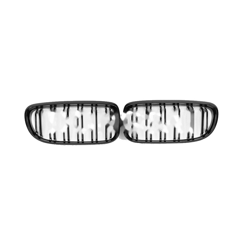 Rejilla delantera racing doble lama negro brillante (ABS) BMW Serie 3 E90 2008-2011