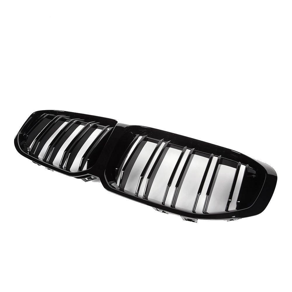 Rejilla delantera doble lama negro brillante (ABS) BMW Serie 1 F40 2021-2026