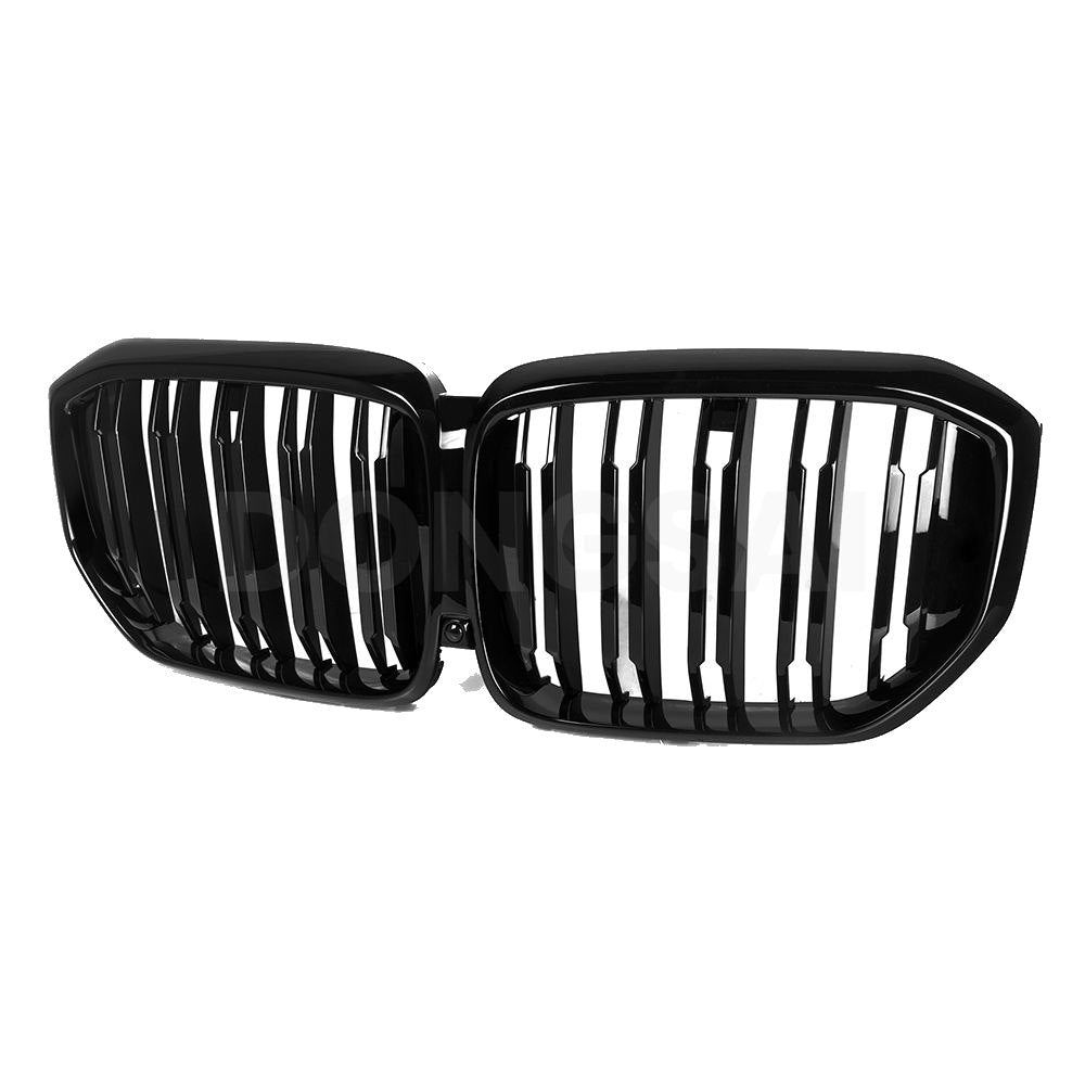 Rejilla delantera M doble lama negro brillante (ABS) BMW X5 G05 2024-2026
