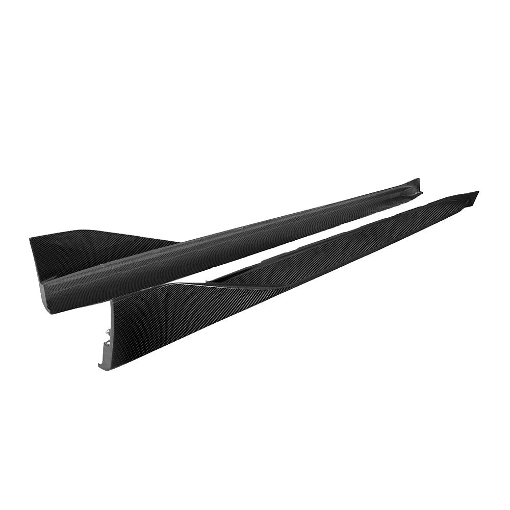 Faldones laterales estilo MP de fibra de carbono BMW Serie 3 G80 G81 (M3/M3 Touring)