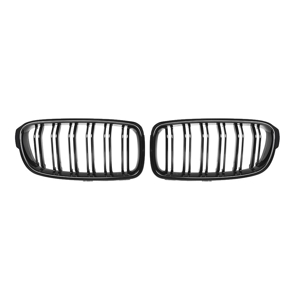 Rejilla delantera estilo M3 negro brillante (ABS) BMW Serie 3 F30 F31 2012+
