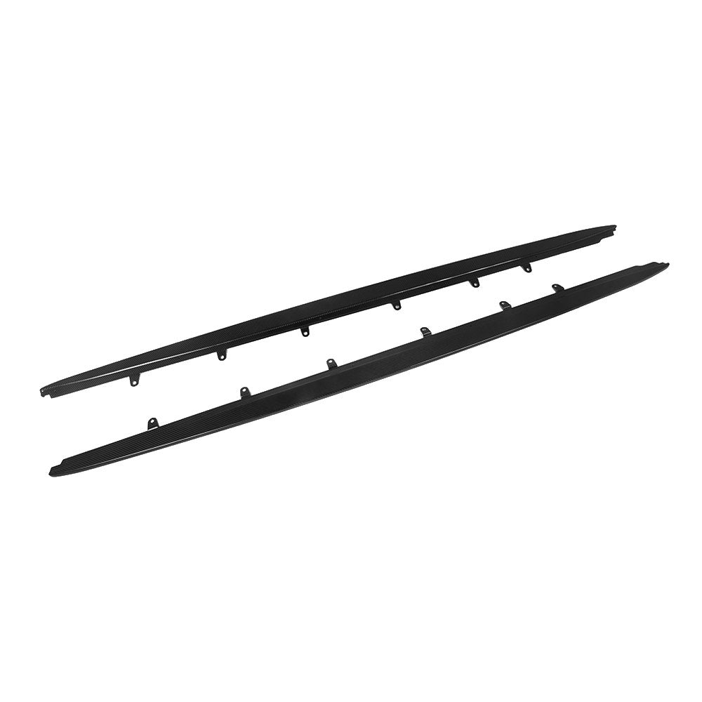 Faldones laterales estilo MP de fibra de carbono BMW Serie 5 G30 2017-2023