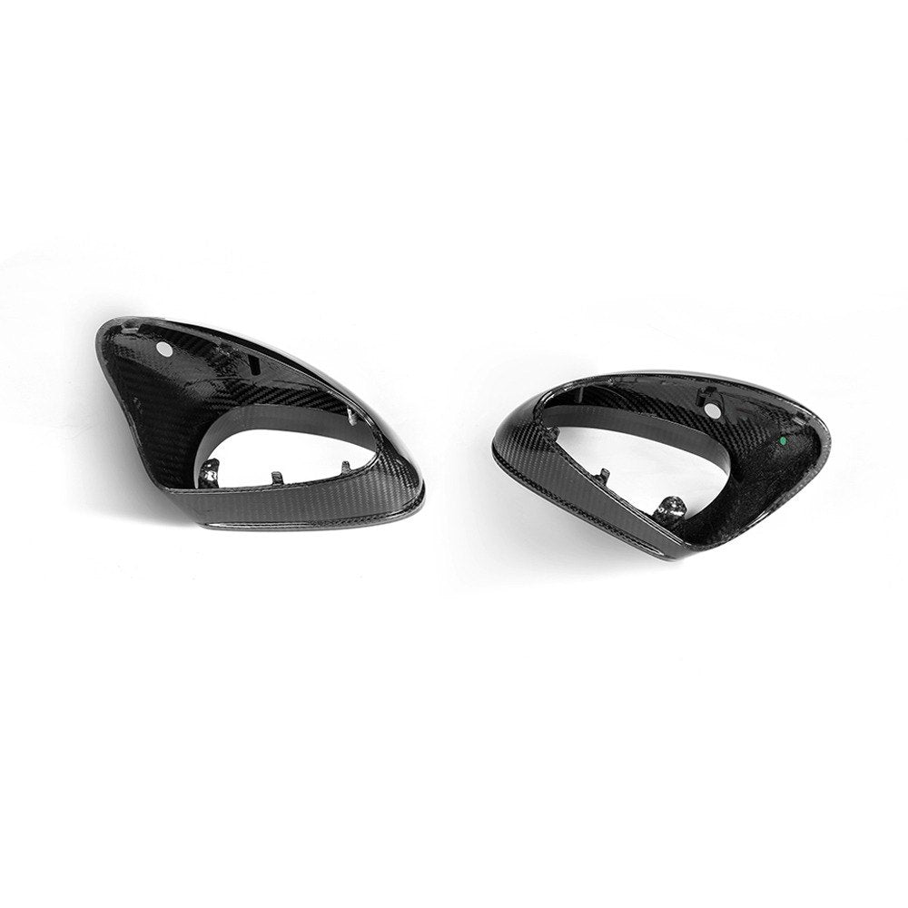 Carcasas de retrovisor de carbono forjado Porsche 911 991