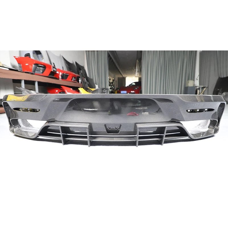 Parachoques de fibra de carbono Mercedes-Benz AMG GT C190 2015-2023