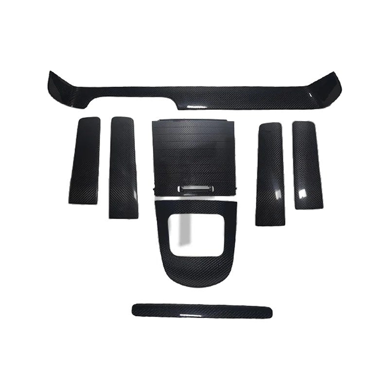 Kit de molduras interiores de carbono seco Mercedes-Benz Clase G W465 2025