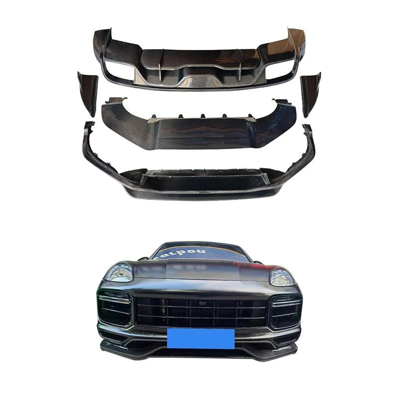 Kit de carrocería de fibra de carbono Porsche Cayenne 9Y0 2018-2023
