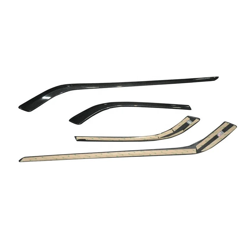 Molduras de paneles de puerta (4 piezas) de fibra de carbono BMW Serie 4 F82 F83 (M4/M4 Cabrio) 2014-2017