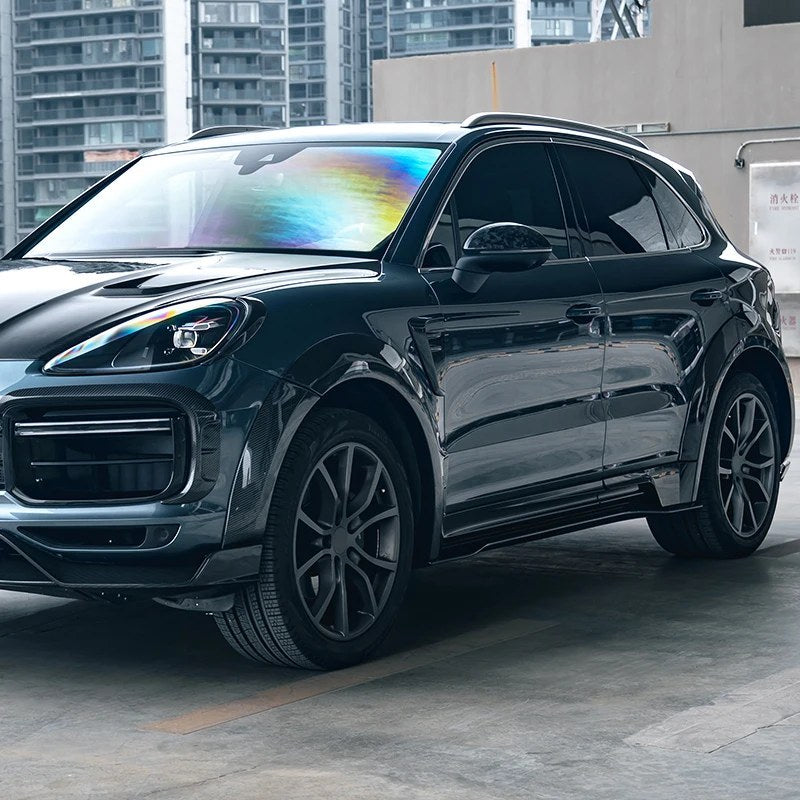 Faldones laterales de fibra de carbono Porsche Cayenne 9Y0 2018-2024