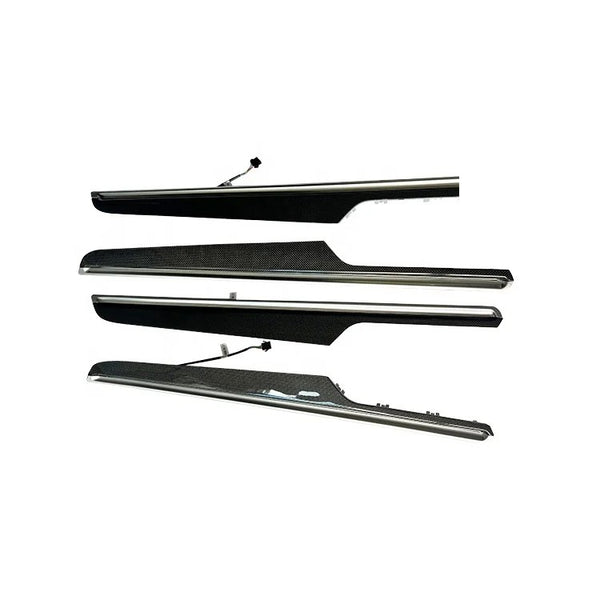 Kit de molduras interiores (7 piezas) de fibra de carbono Porsche Macan