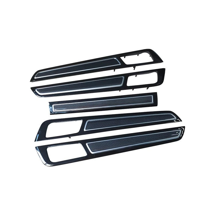 Kit de molduras interiores (5 piezas) de fibra de carbono Porsche Cayenne 2018+
