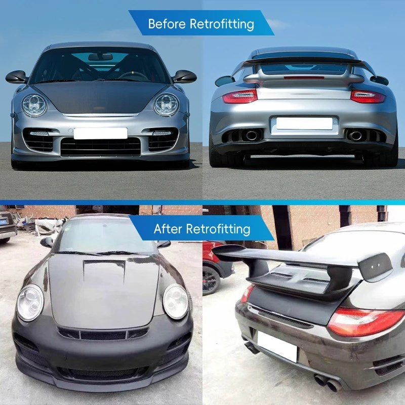 Kit de carrocería de fibra de carbono Porsche 911 997 2009-2013
