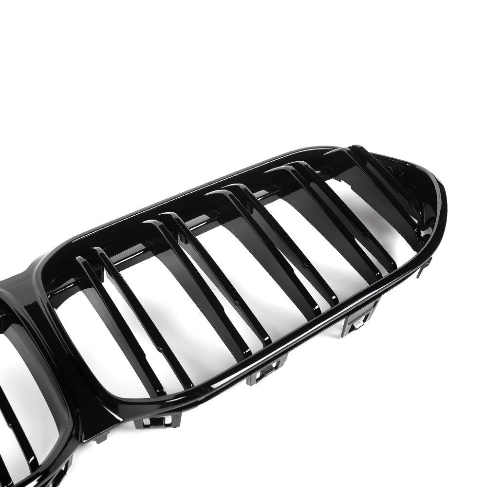 Rejilla delantera doble lama negro brillante (ABS) BMW Serie 2 F44 2021+