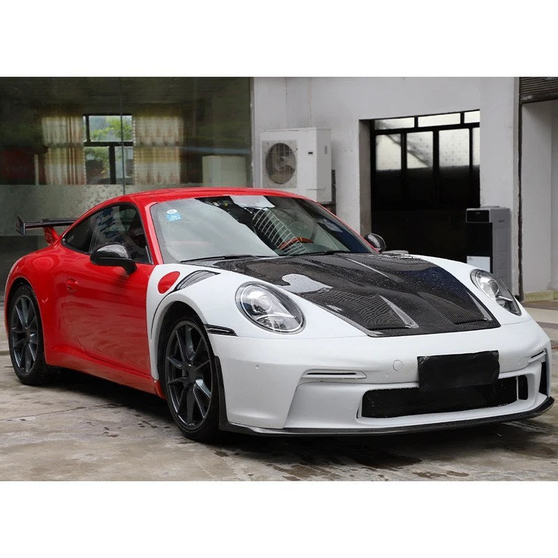 Parachoques estilo GT3 de fibra de carbono Porsche 911 991 2011-2018