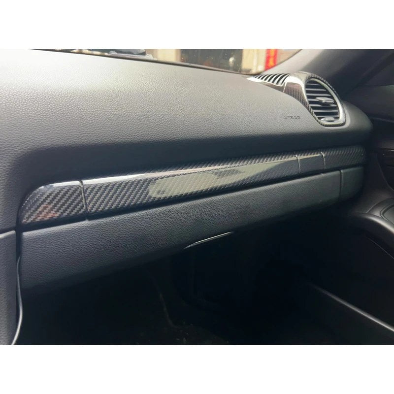 Kit de molduras interiores de fibra de carbono Porsche 718 Cayman / Boxster 718 2015-2023