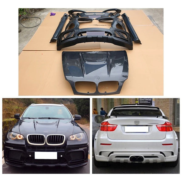 Kit de carrocería de fibra de carbono BMW X6 F16 2015-2016
