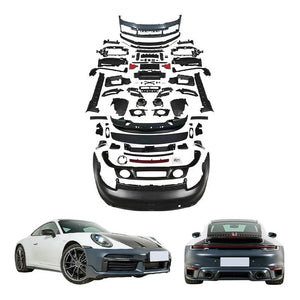 Kit de carrocería estilo Turbo SD de fibra de carbono Porsche 911 992 2019-2024