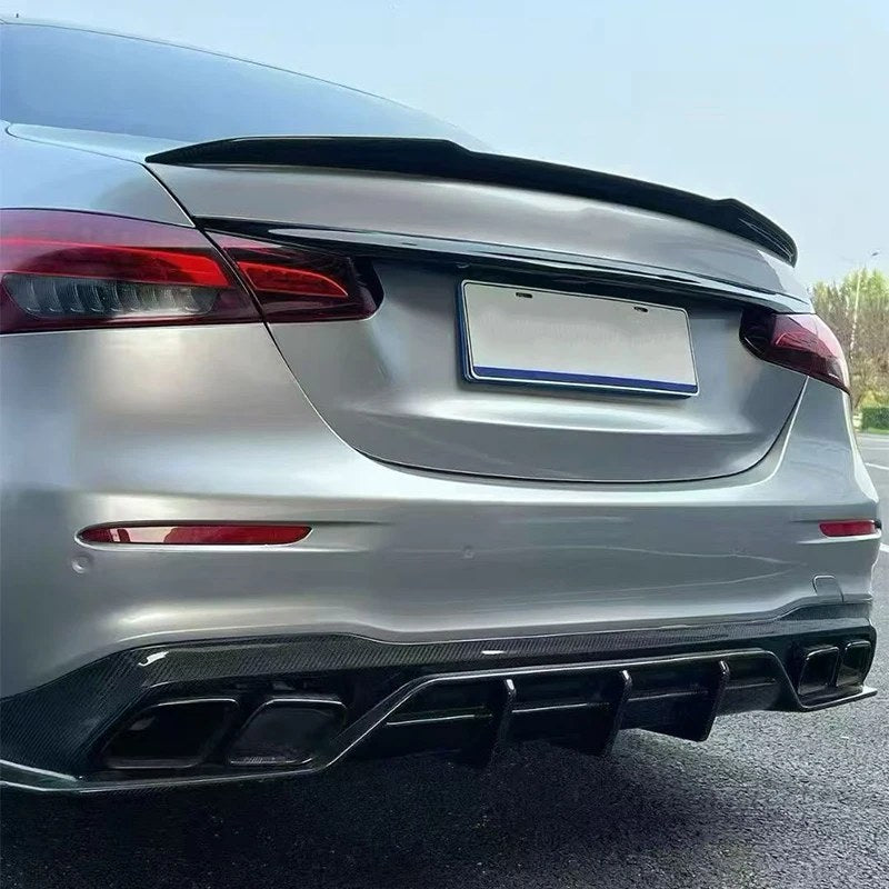 Sistema de escape estilo E63 de fibra de carbono Mercedes-Benz Clase E W213 2016-2023