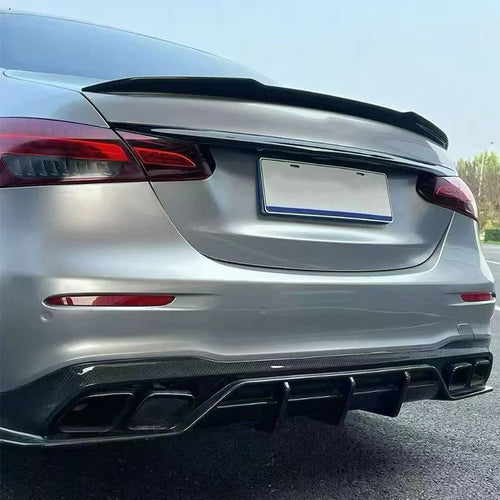 Sistema de escape estilo E63 de fibra de carbono Mercedes-Benz Clase E W213 2016-2023