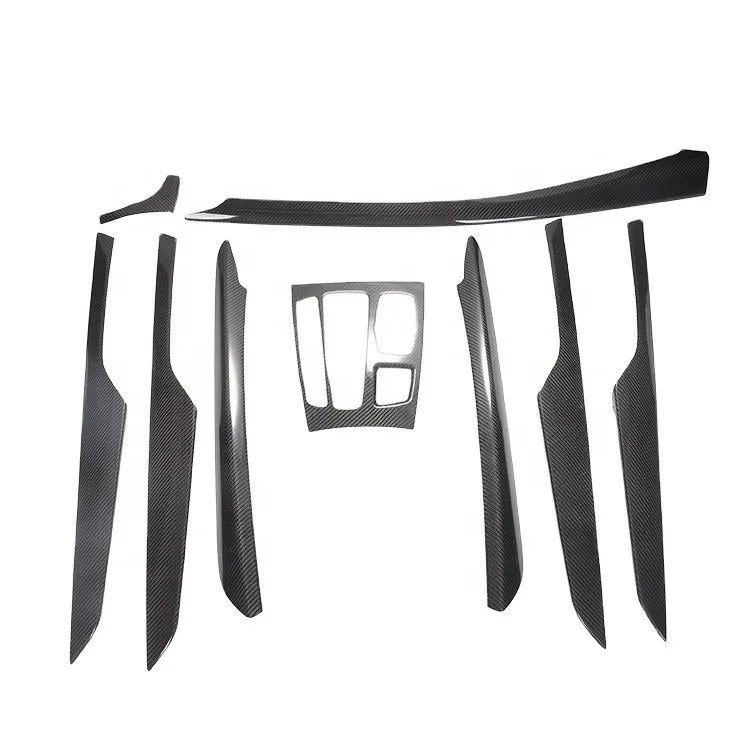 Kit de molduras interiores de fibra de carbono BMW X5 F15 2014-2018