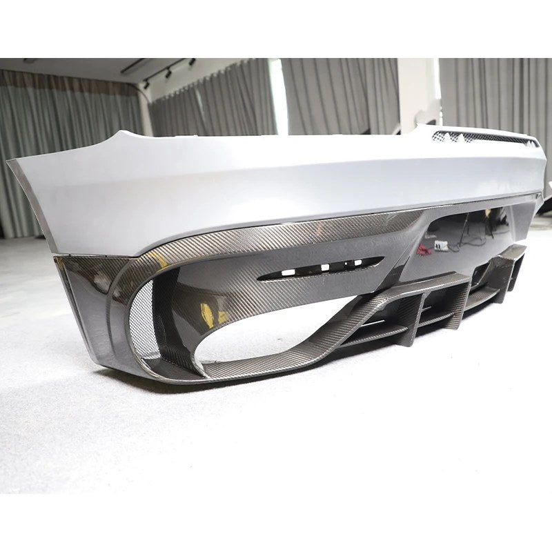 Parachoques de fibra de carbono Mercedes-Benz AMG GT C190 2015-2023