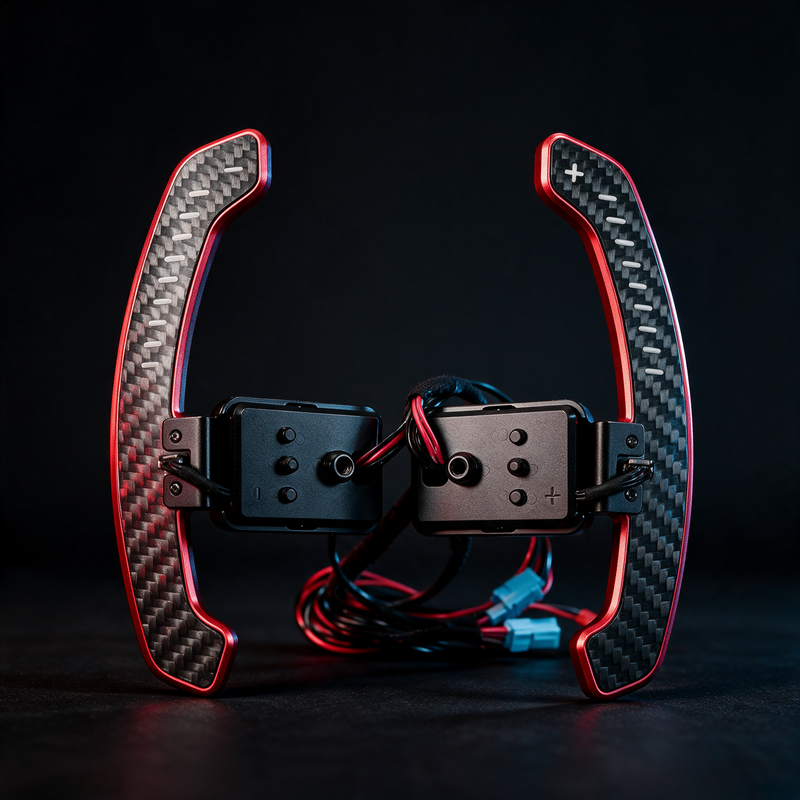 Levas de Cambio RGB — Fibra de Carbono